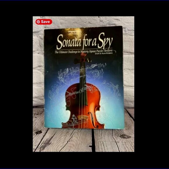 BePuzzled Other - BePUZZLED Sonata For A Spy Mystery Jigsaw Puzzle Thriller 1000 Pcs NIB